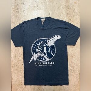 Rock and Roll Hall of Fame High Voltage T-Shirt Size Small